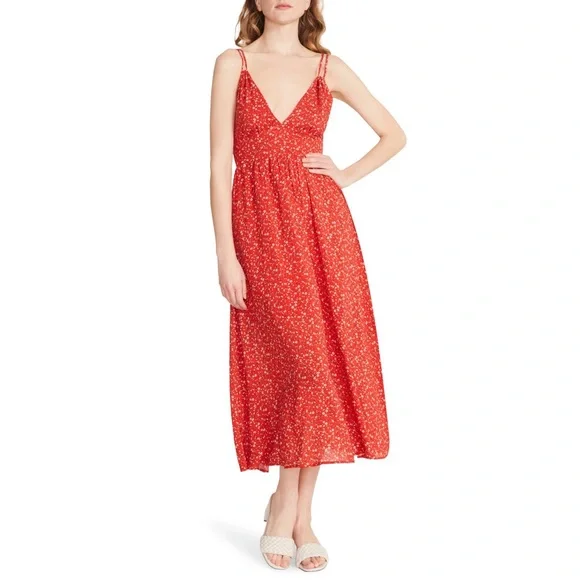 knee length dresses for ladies BB Dakota All mixed Up Midi Dress main image 0